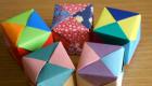 Punime artizanale nga letra dhe kartoni Portofoli i Origami nga letra - Artizanatit