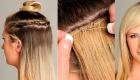 Brazilian hair extension - features of the procedure Pigtail hair extension