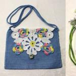 Mga niniting na baby bag - mga tip para sa mga craftswomen Do-it-yourself na handbag para sa isang maliit na fashionista