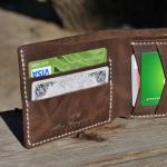 DIY kožená peňaženka