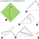 Girasoli origami modulari 